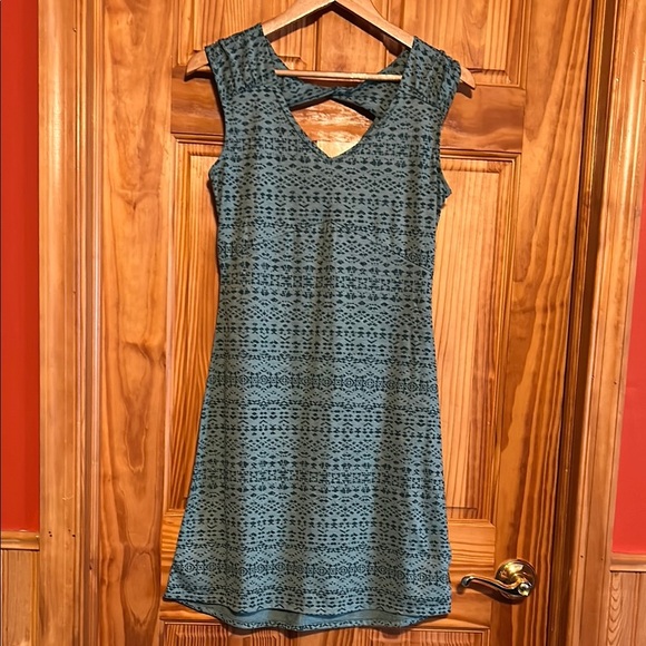 Marmot Dresses & Skirts - Marmot Blue Sleeveless V-Neck Dress